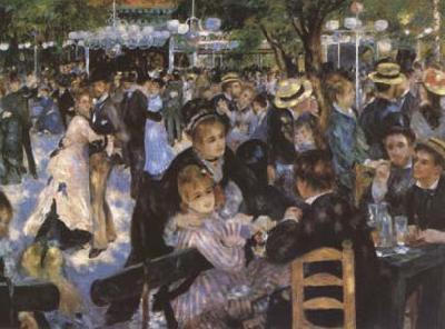 Pierre-Auguste Renoir bal au Moulin de la Galette (mk09) Sweden oil painting art